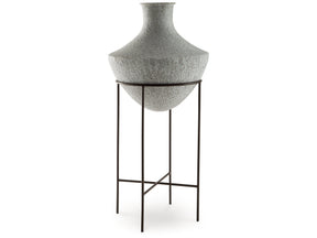 Estonbank Distressed Cream Vase 35" (Online Special Price) - Ornate Home
