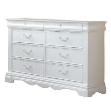 Estrella Youth Dresser in White - Ornate Home