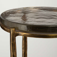Eternity Brass Accent Table - Ornate Home