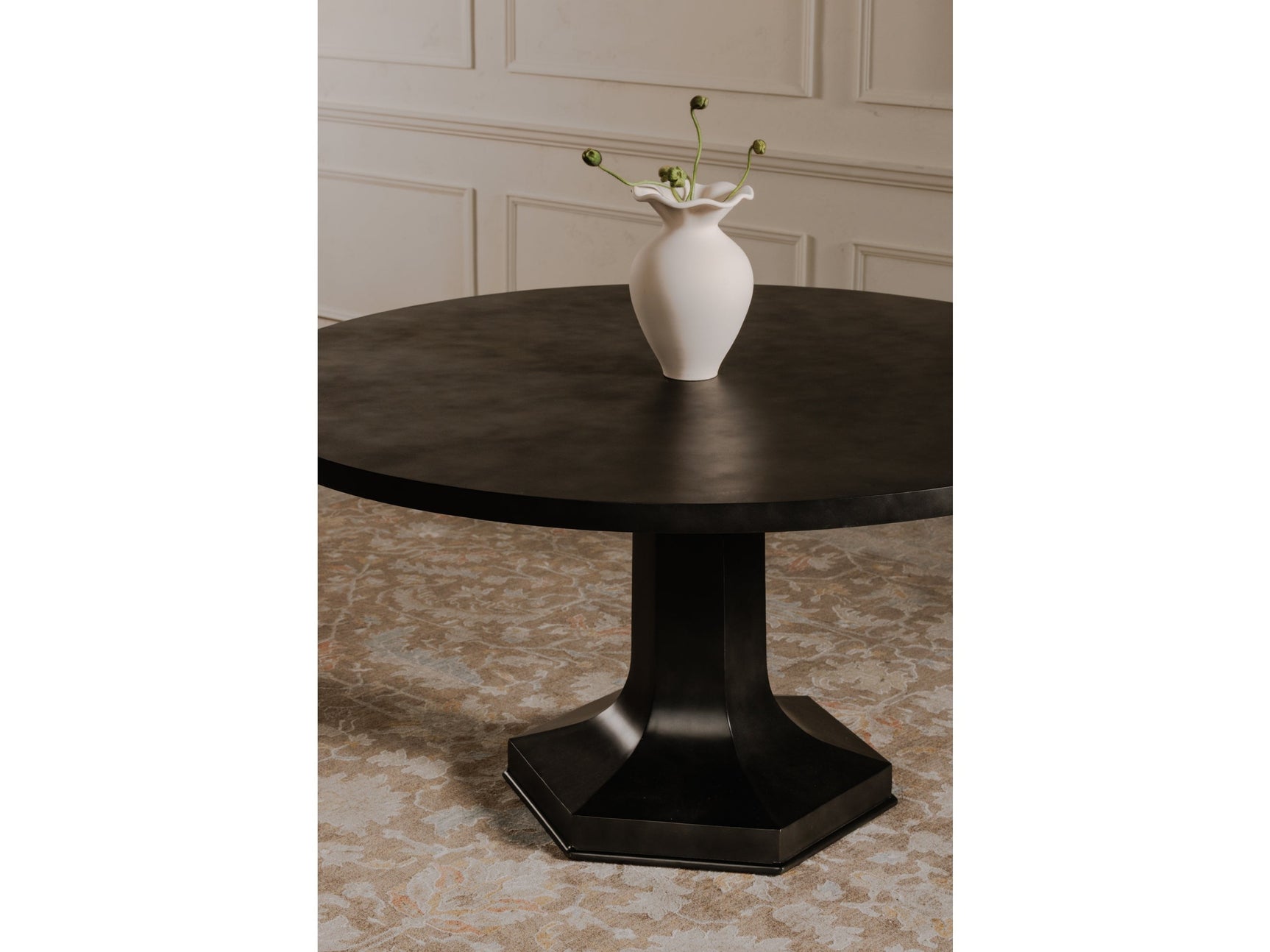 Ethan Black Dining Table - Ornate Home