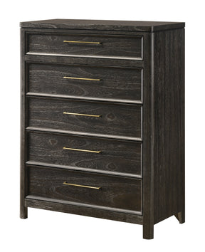 Ethel Dark Brown Chest - Ornate Home