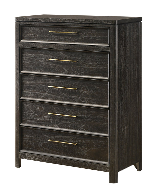 Ethel Dark Brown Chest - Ornate Home