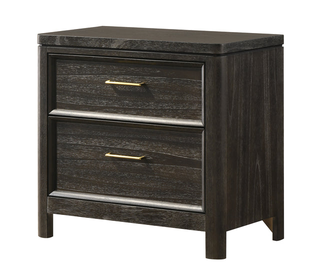 Ethel Dark Brown Panel Bedroom Set - Ornate Home