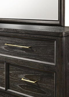 Ethel Dark Brown Dresser - Ornate Home
