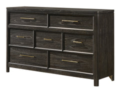 Ethel Dark Brown Dresser - Ornate Home