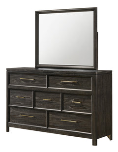 Ethel Dark Brown Panel Bedroom Set - Ornate Home