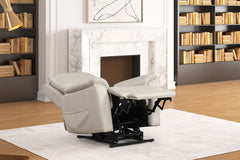 Ethelreda Light Gray Lift Chair - Ornate Home
