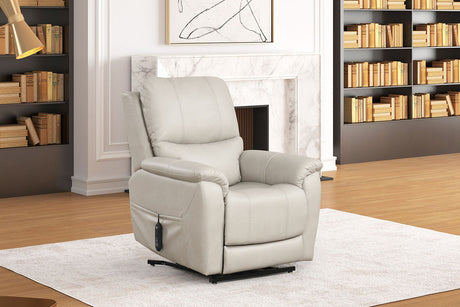 Ethelreda Light Gray Lift Chair - Ornate Home