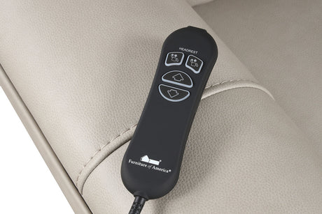 Ethelreda Light Gray Lift Chair - Ornate Home