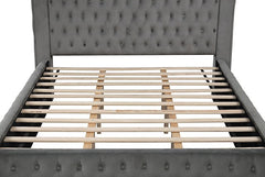 Etherea Gray Queen Bed - Ornate Home
