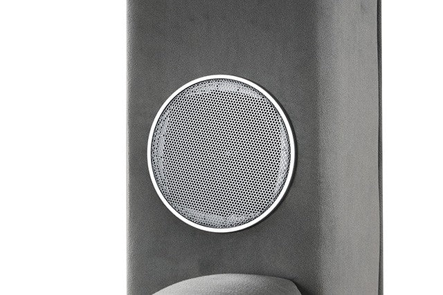 Etherea Gray Queen Bed - Ornate Home