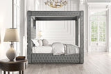 Etherea Gray Queen Bed - Ornate Home