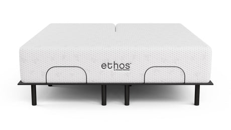 Ethos Avani 2.0 10" Medium White Wrap Split Head California King Mattress - Ornate Home