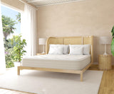 Ethos Cove Hybrid 13" Firm Beige&White Twin Mattress - Ornate Home