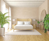 Ethos Cove Hybrid 13" Firm Beige&White Twin Mattress - Ornate Home