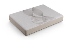 Ethos Thrive All Foam 10" Medium Beige&White California King Mattress - Ornate Home