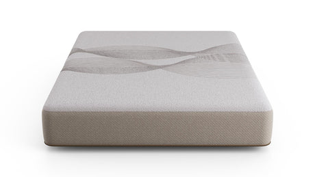 Ethos Thrive All Foam 10" Medium Beige&White Twin XL Mattress - Ornate Home