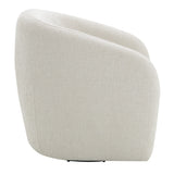 Etienne Beige Chair W/Swivel - Ornate Home