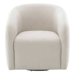 Etienne Beige Chair W/Swivel - Ornate Home