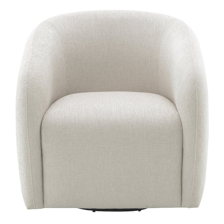 Etienne Beige Chair W/Swivel - Ornate Home