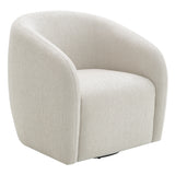 Etienne Beige Chair W/Swivel - Ornate Home