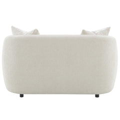 Etienne Beige Loveseat W/3 Pillows - Ornate Home