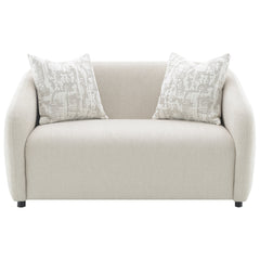 Etienne Beige Loveseat W/3 Pillows - Ornate Home