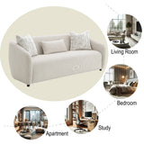 Etienne Beige Sofa W/3 Pillows - Ornate Home