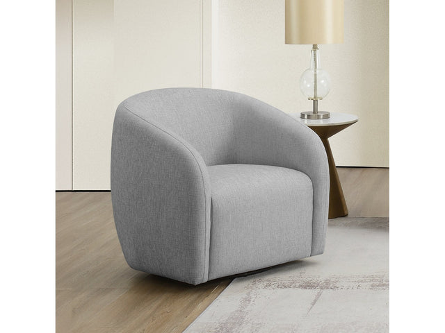 Etienne Gray Chair W/Swivel - Ornate Home