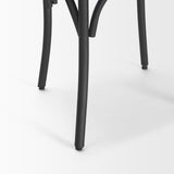 Etienne Light Brown Cross Back Dining Side Chair (Set of 2) - Ornate Home