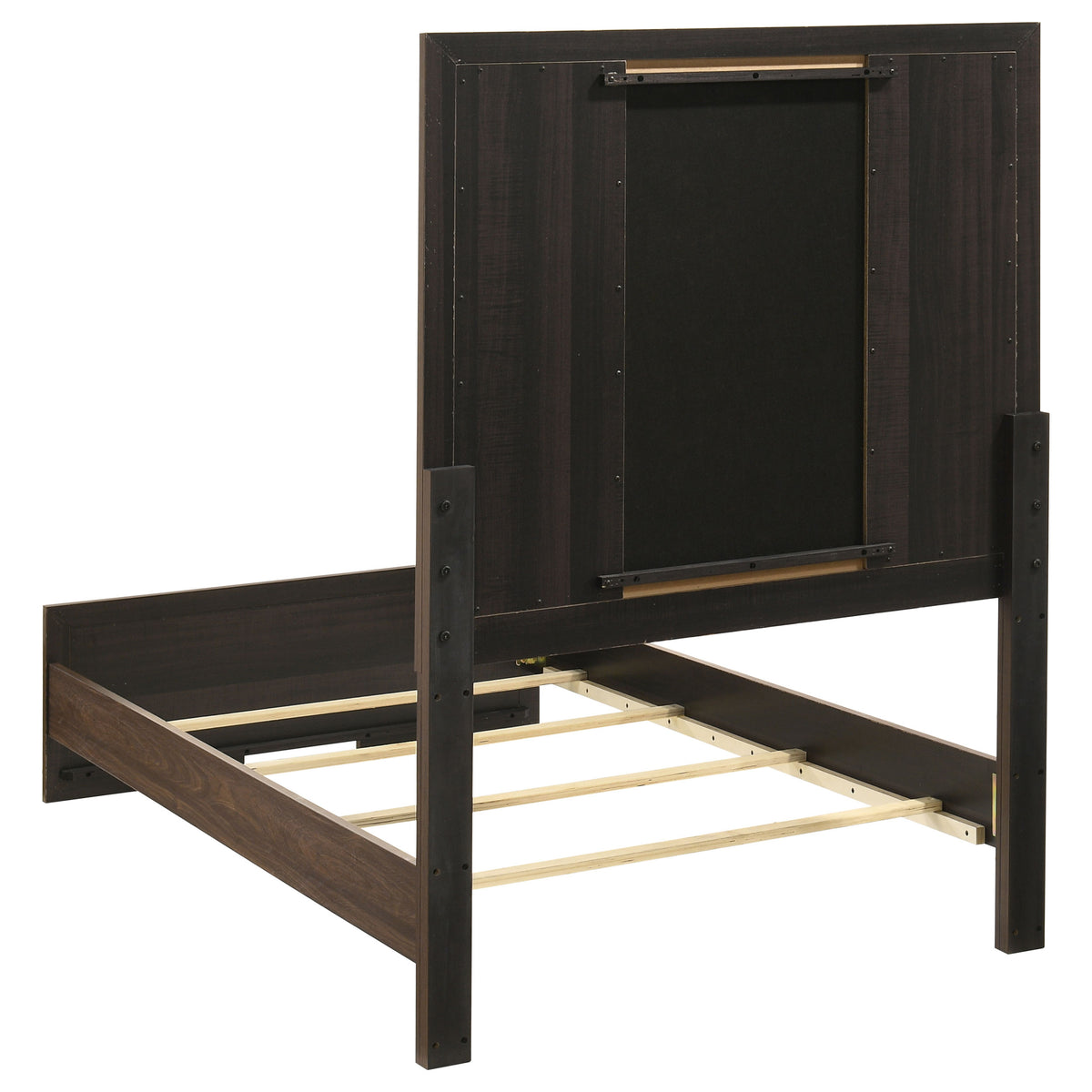 Etienne Walnut 5-Piece Twin Bedroom Set - Ornate Home