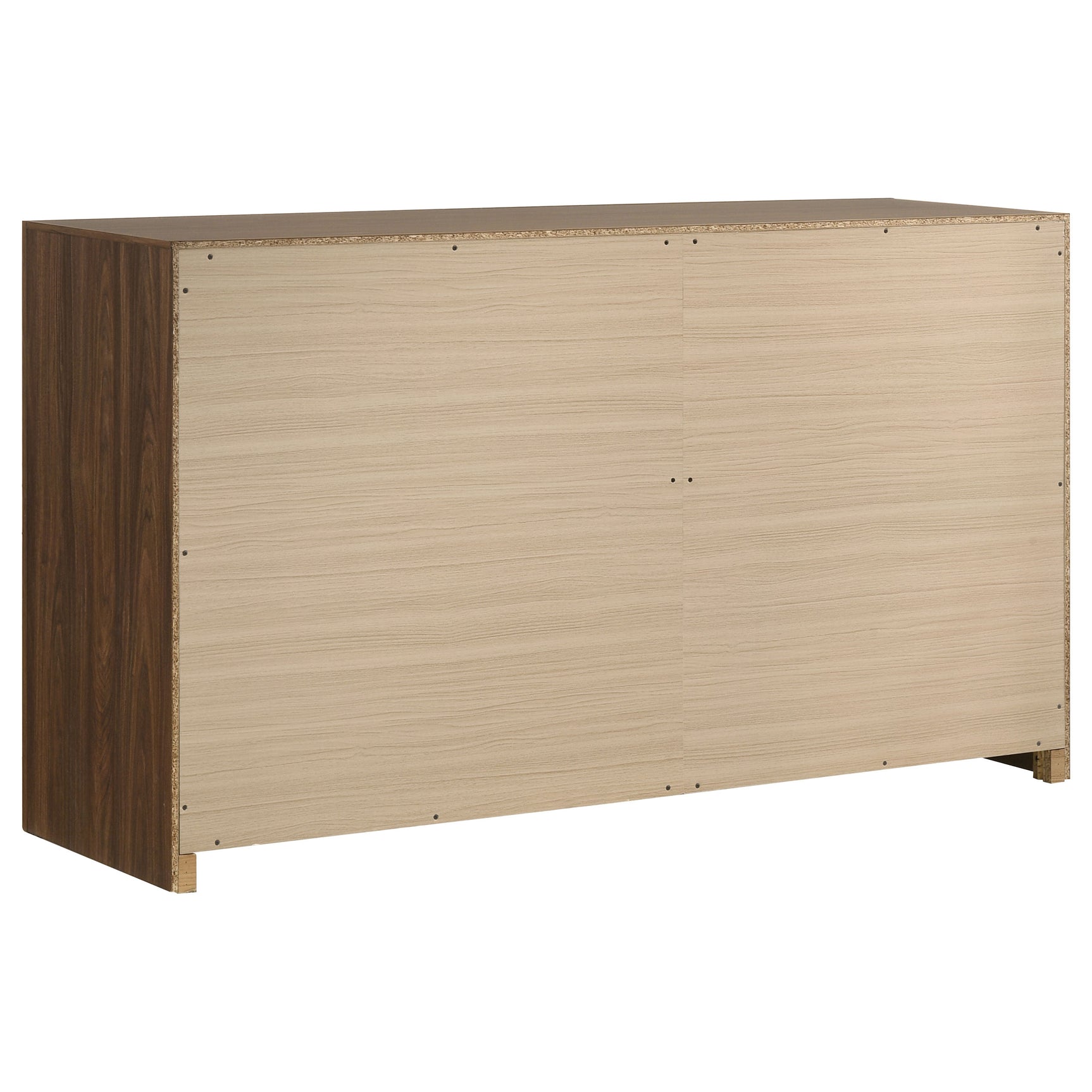 Etienne Walnut 6-drawer Bedroom Dresser - Ornate Home