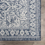 Etoile Navy Blue Performance Outdoor Rug - Ornate Home