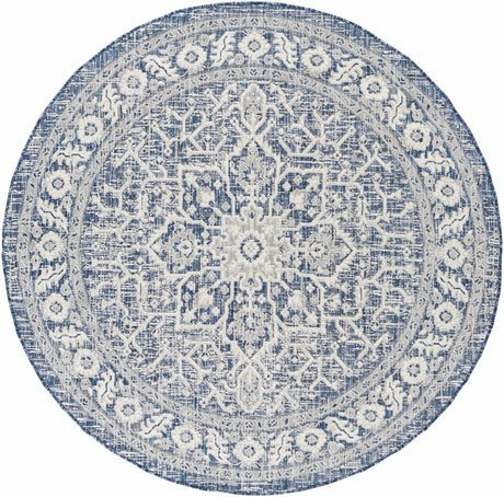 Etoile Navy Blue Performance Rug - Ornate Home