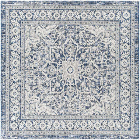 Etoile Navy Blue Performance Rug - Ornate Home