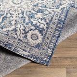 Etoile Navy Blue Performance Rug - Ornate Home