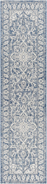 Etoile Navy Blue Performance Rug - Ornate Home