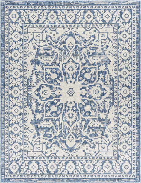 Etoile Navy Blue Performance Rug - Ornate Home