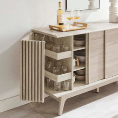 Eudora Oak Sideboard - Ornate Home