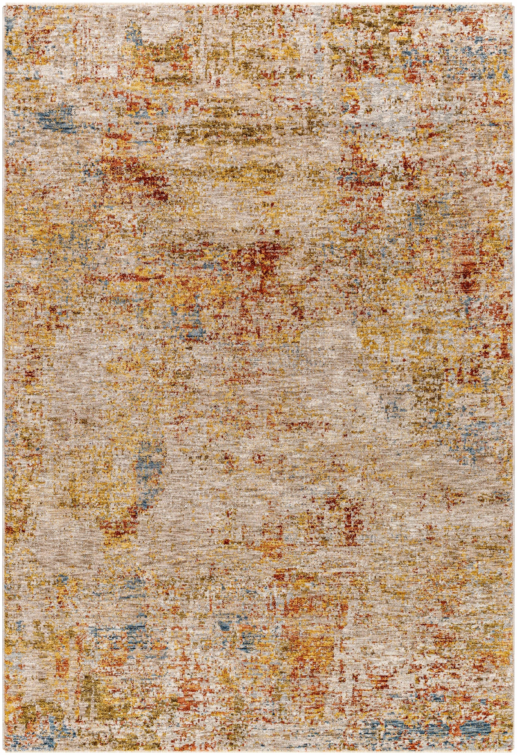 Eula Textured Rug with Fringes - Ornate Home