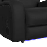 Euphora Aline Black P3 Power Glider Recliner with Heat & Massage, Music, Ipad Holder with Wireless Charger and USBC - Ornate Home