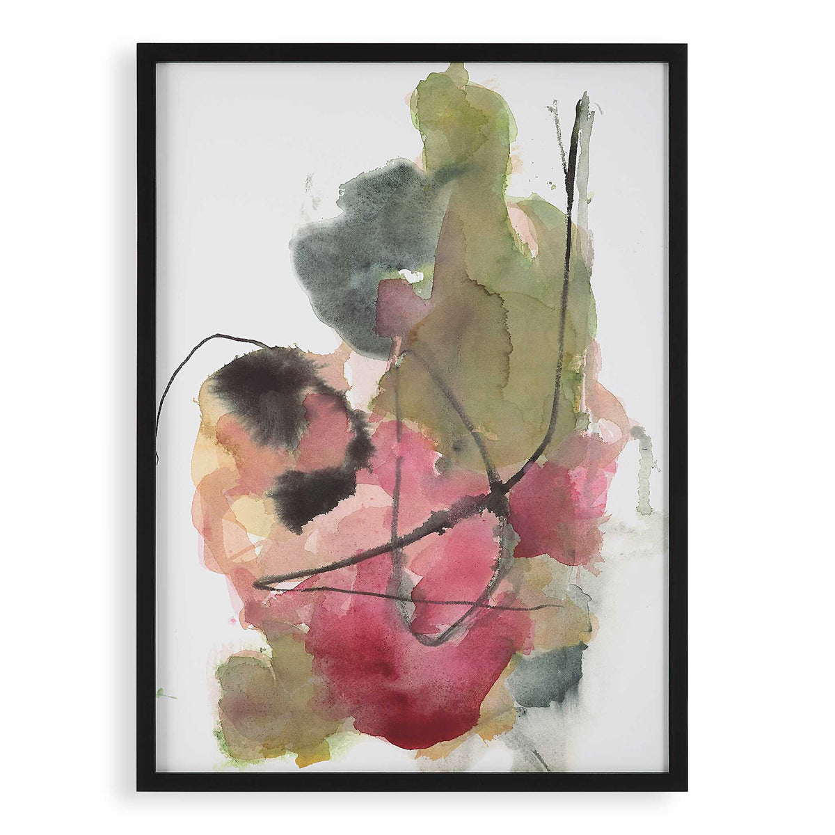 Euphoria Multicolor Abstract Art Print - Ornate Home