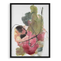 Euphoria Multicolor Abstract Art Print - Ornate Home