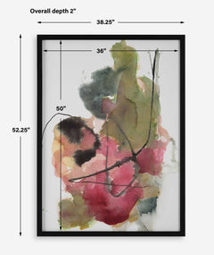 Euphoria Multicolor Abstract Art Print - Ornate Home