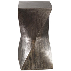 Euphrates Silver Accent Table - Ornate Home