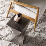 Euphrates Silver Accent Table - Ornate Home
