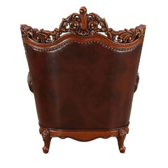 Eustoma Chair in Cherry and Walnut - Ornate Home