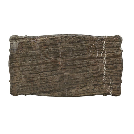 Eustoma Marble & Walnut Coffee Table - Ornate Home