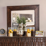 Eutropia Chestnut Brown Mirror - Ornate Home
