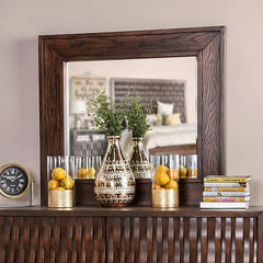 Eutropia Chestnut Brown Mirror - Ornate Home